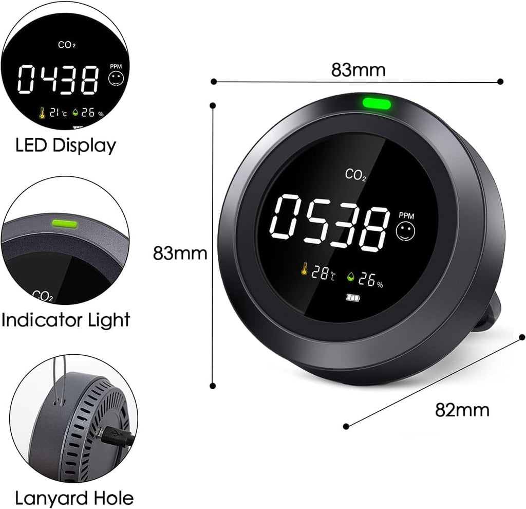 3-in 1 Indoor Air Quality Monitor with NDIR Sensor L948