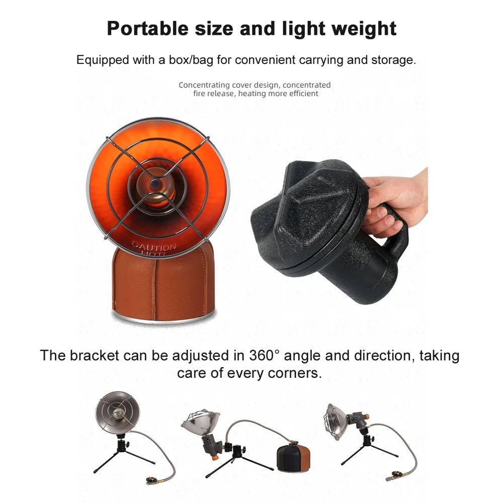 Camping Tent Heating Stove Tripod Holder Q7973
