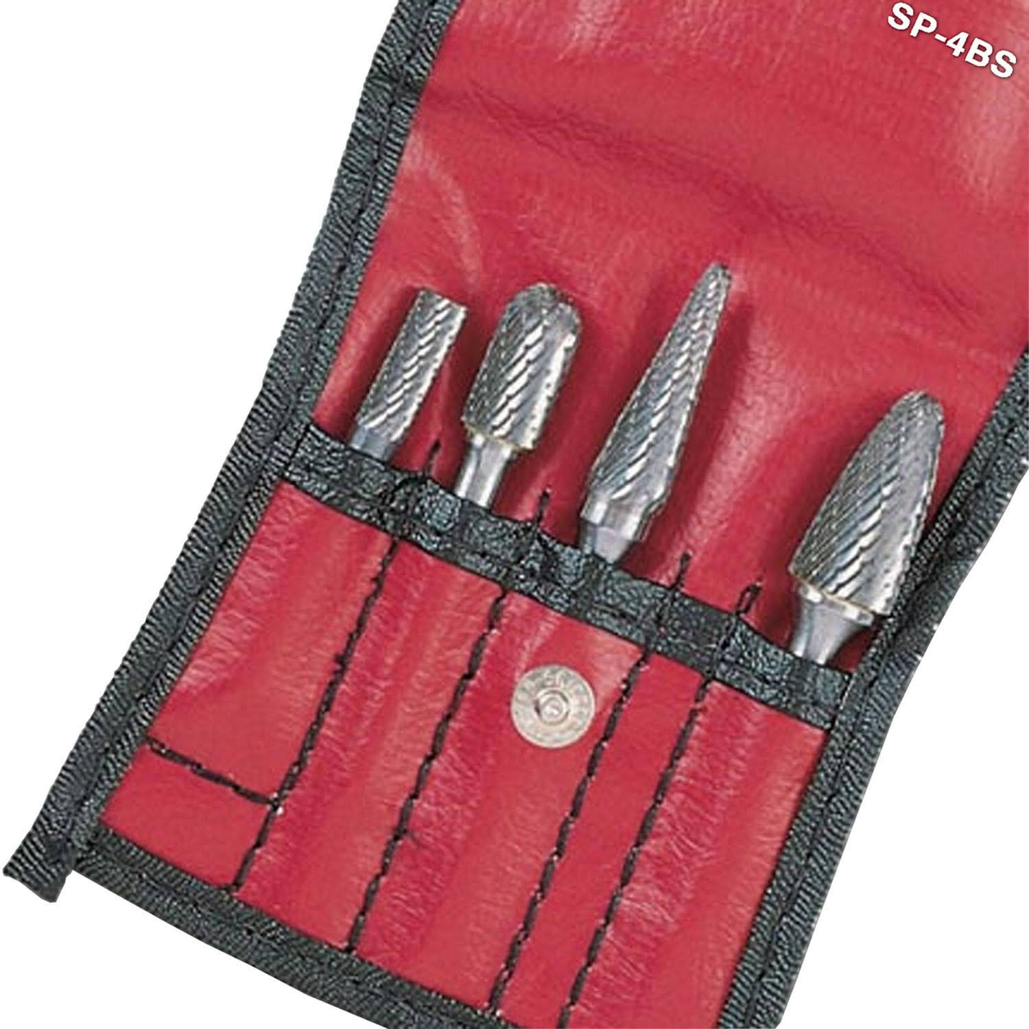 4 Piece Carbide Burr Set B4319