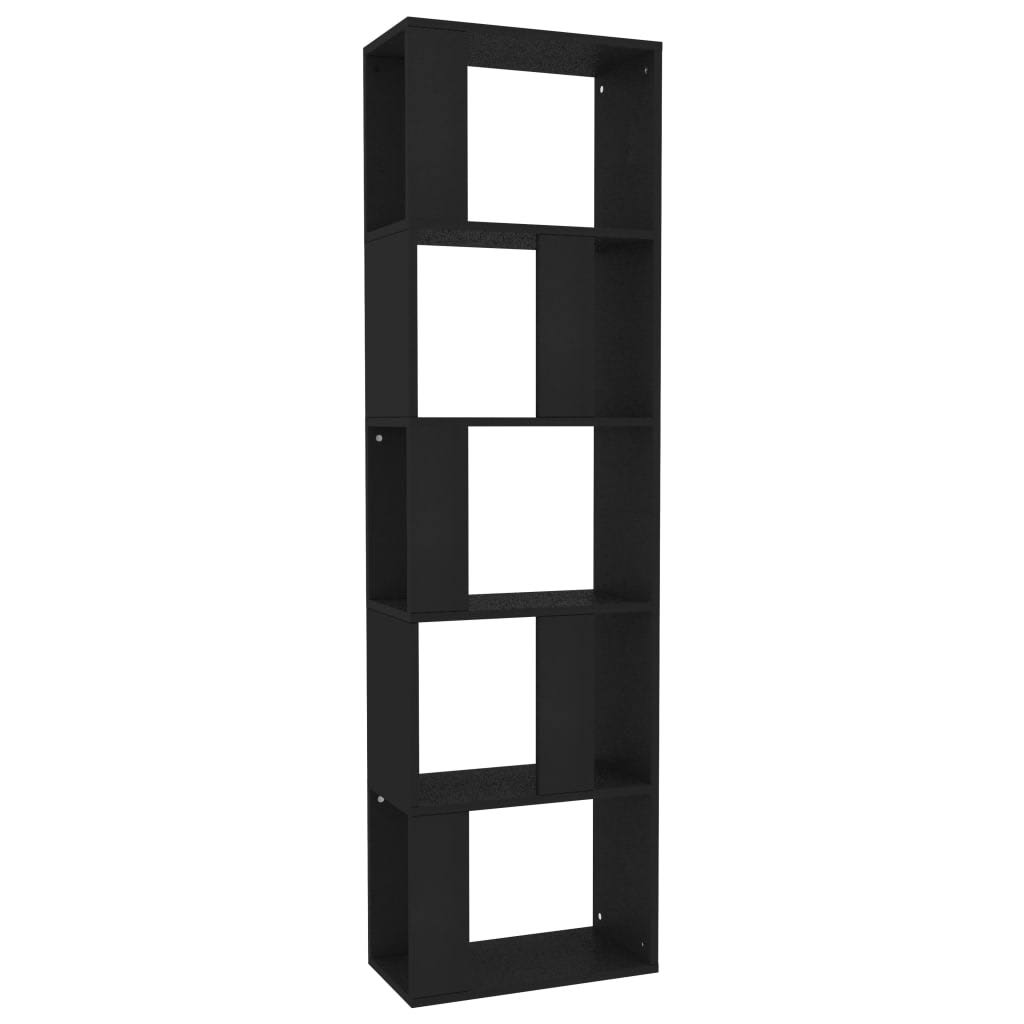 Gray Book Cabinet Room Divider Chipboard Z9020