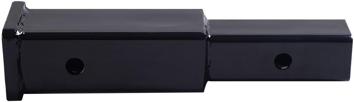 8” Auto and RV Hitch Extension with 2” Receiver, 500 lb Load Capacity, Pack of 2 C58287
