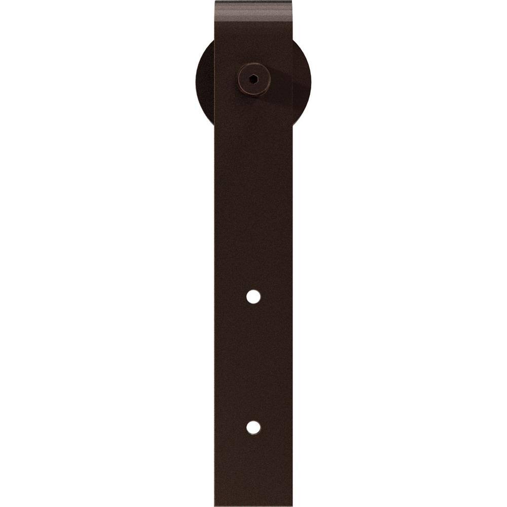 Rustic Brown Roller Hanger for Barn Door R2019