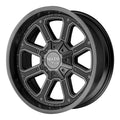 Gray 17x9 8x165.10 Wheel Z643