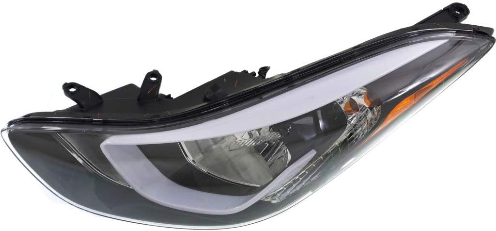 Headlight Assembly for Hyundai Elantra 2014 2015 2016 Driver Side Halogen Sedan O951