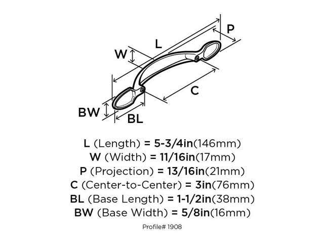Satin Nickel Cabinet Pull 25-Pack Q245720