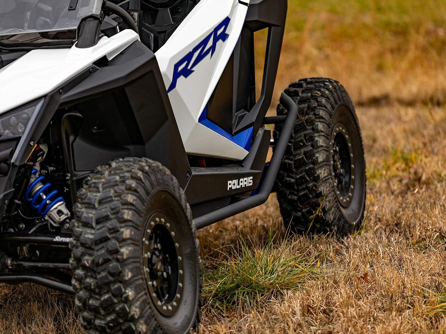 Wrinkle Black Rock Sliders Nerf Bars Tree Kickers for Polaris RZR PRO XP W3331