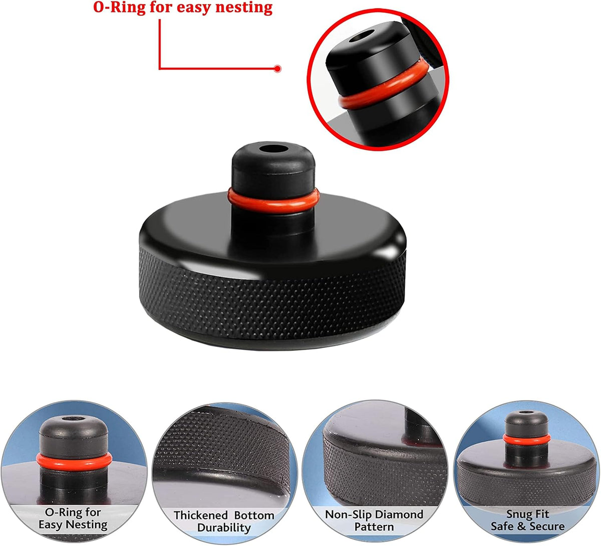 4 Pucks Lifting Jack Pad with Storage Case K78172