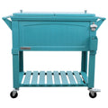 Portable Rolling Patio Cooler 80 qt. R720