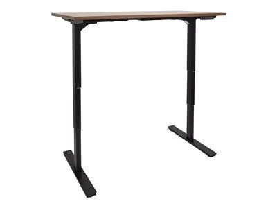 Espresso/Black Electric Sit-Stand Desk G955