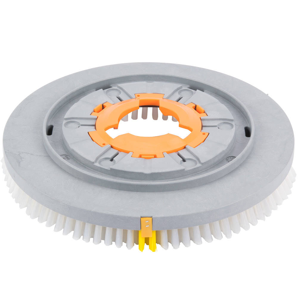 14x22 White Rotary Cleaning Brush L424