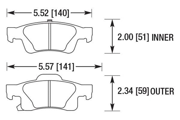 LTS Brake Pads N617035