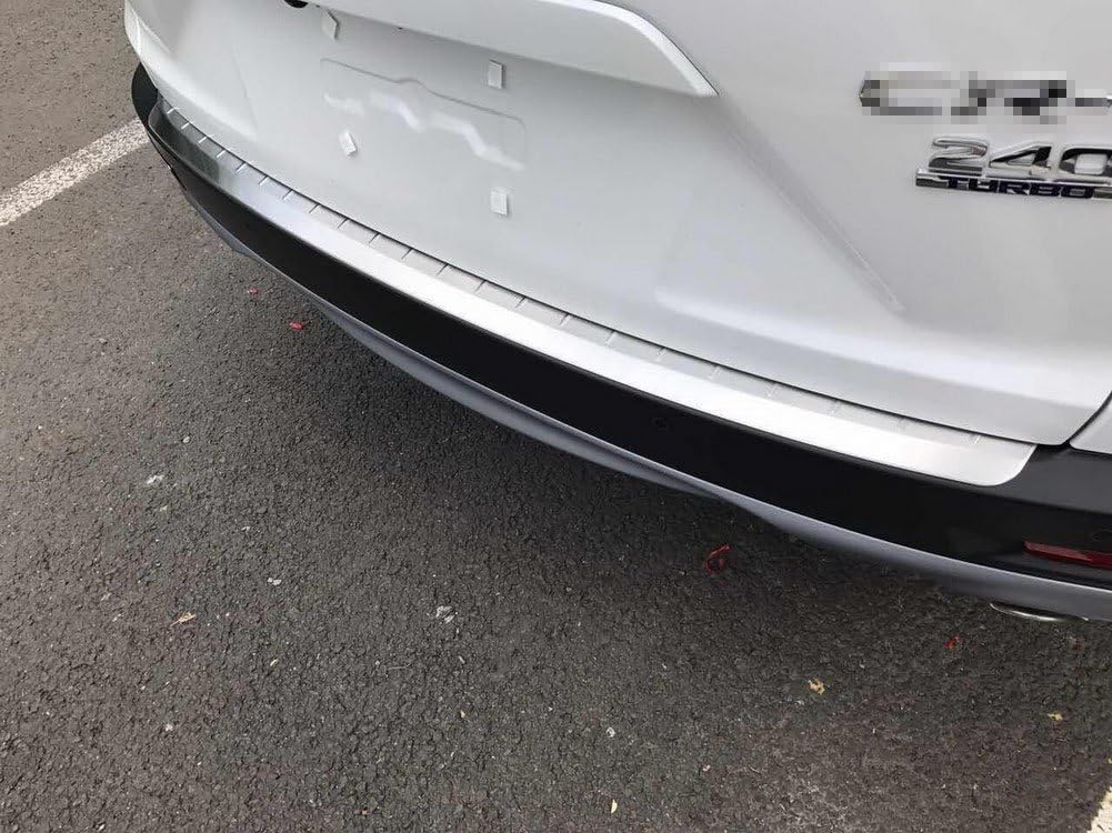 Stainless Rear Outside Bumper Sill Plate Guard Cover Trim F8178