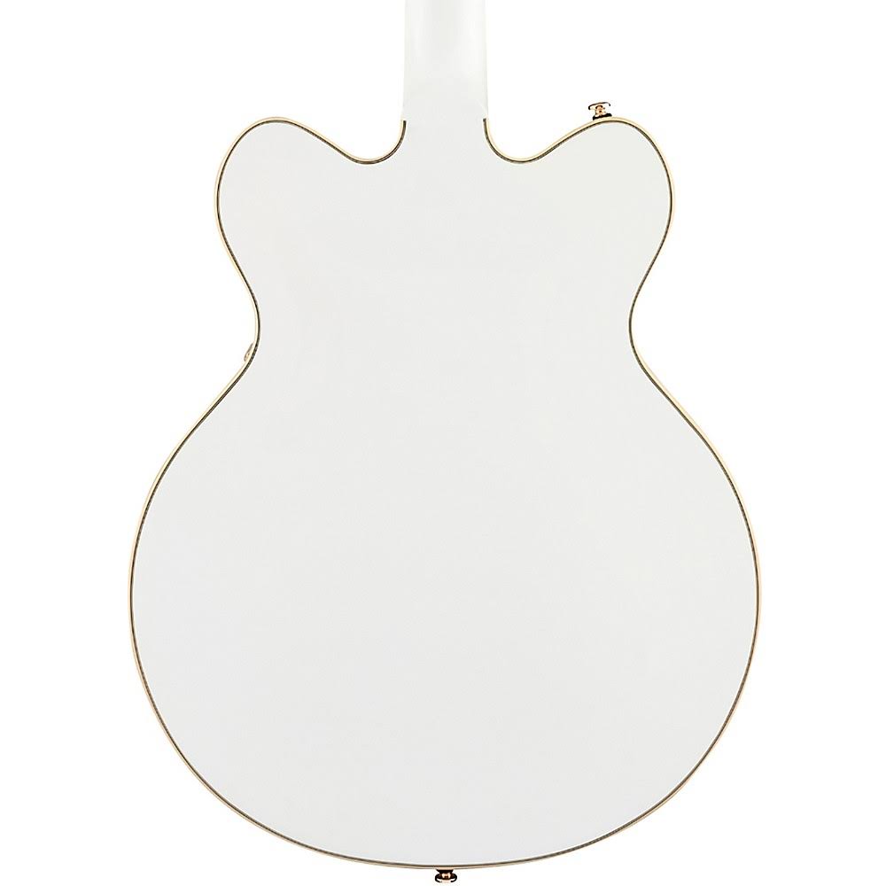White 3-Pickup Center Block Electric Guitar J89912