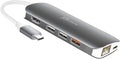 USB C Hub Adapter 10-in-1 Port Docking Station 4K HDMI, VGA, Ethernet, USB 3.0, MicroSD, SD, USB-C 3.1 + Power Delivery E359