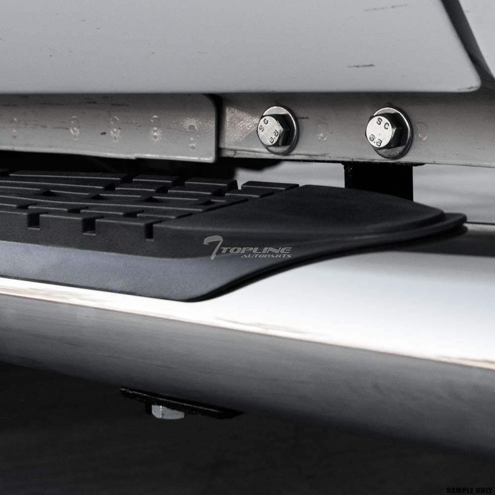 4" Oval Polished Stainless Steel Side Step Nerf Bars R839844