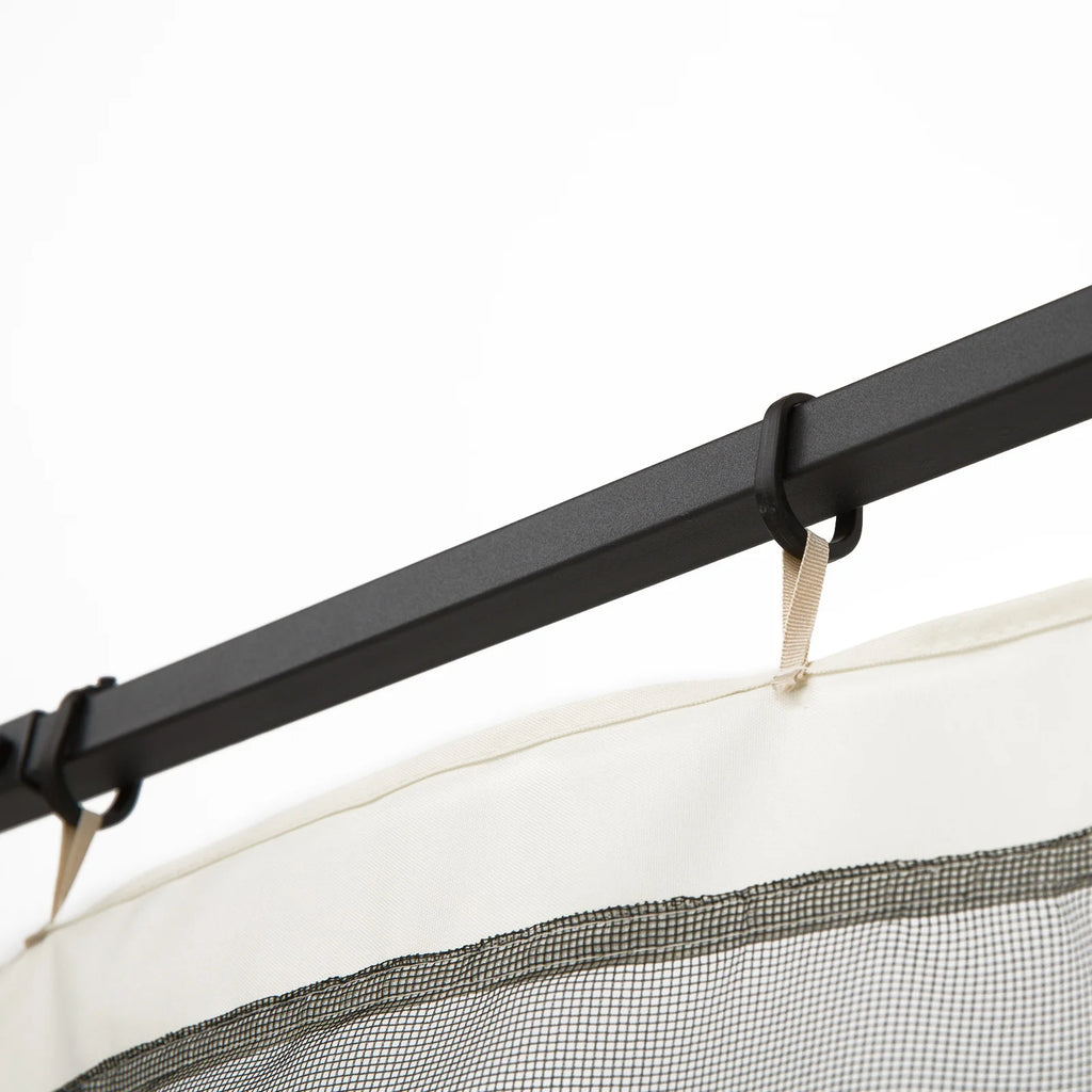 Replacement Mesh Mosquito Netting Screen Walls for 10' x 12' Patio Gazebo, 4-panel Sidewalls with Zippers K64257