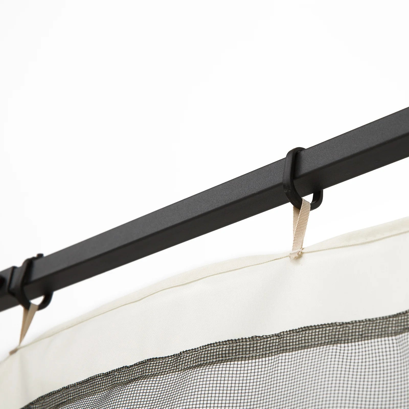 Replacement Mesh Mosquito Netting Screen Walls for 10' x 12' Patio Gazebo, 4-panel Sidewalls with Zippers K64257