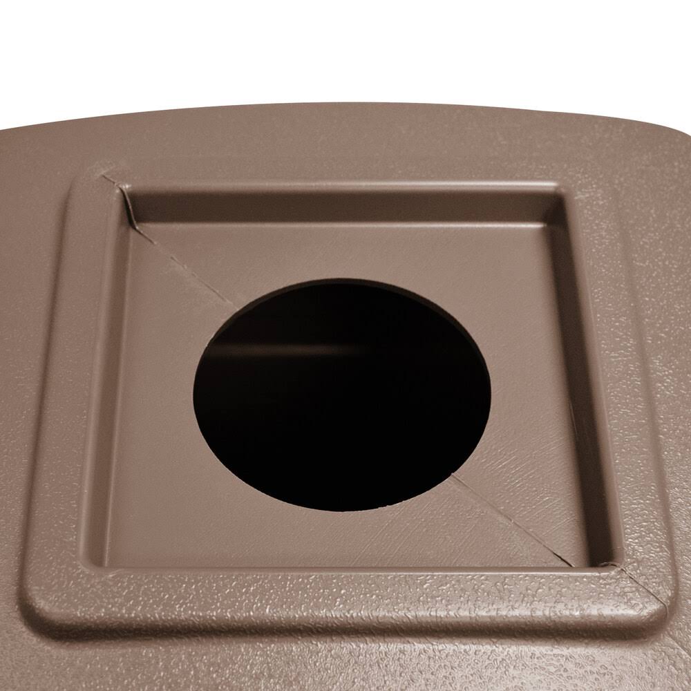 42 Gallon Round Open Top Recycling Can X366