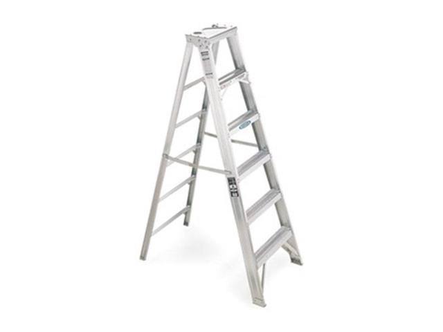 14 ft. 300 lb. Load Capacity Aluminum Stepladder P423