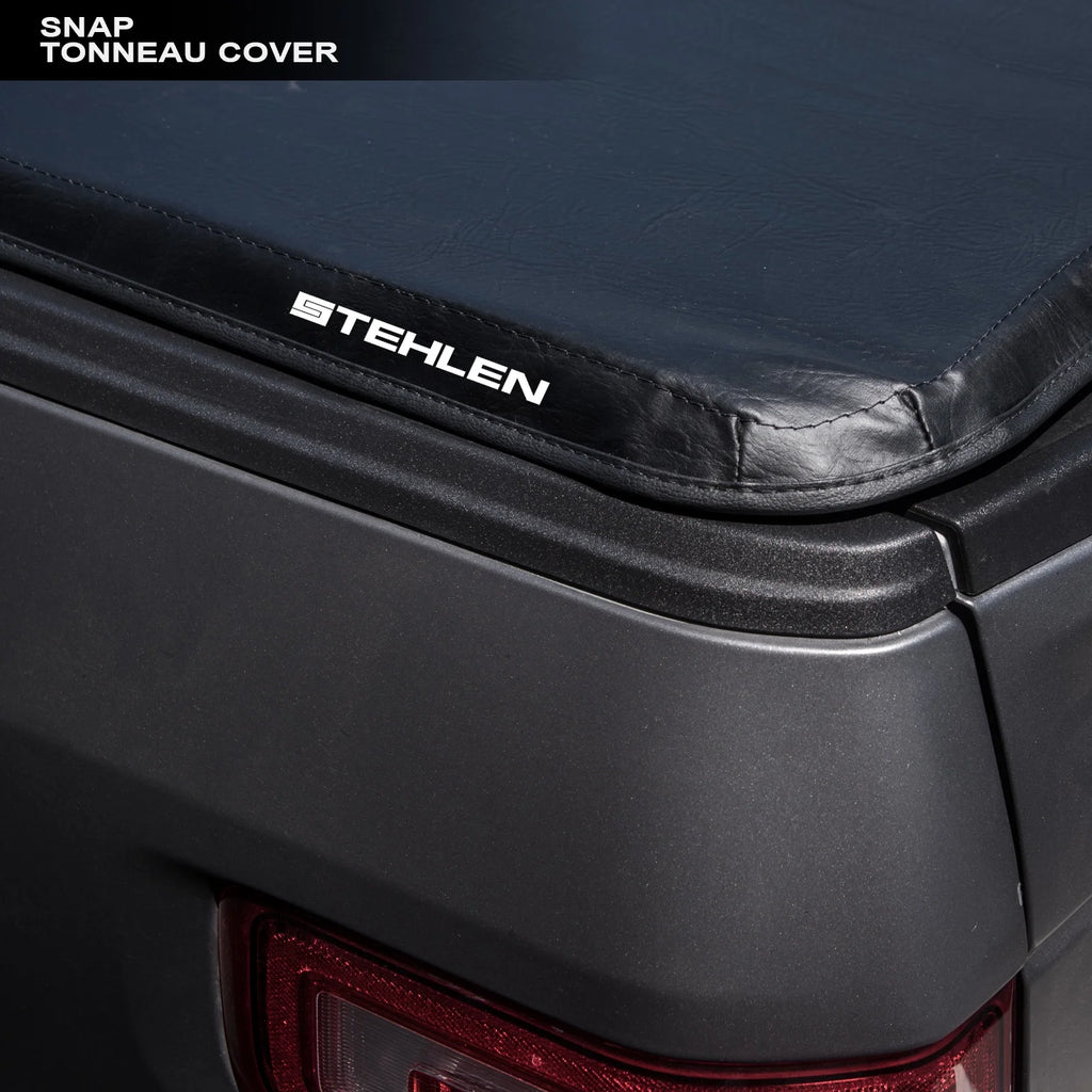Black Hidden Snap Tonneau Cover for 6.5 Feet Bed H5086
