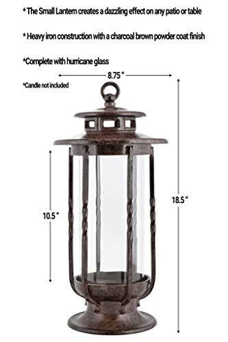 Decorative Hurricane Candle Lantern Holder (Small) U233296