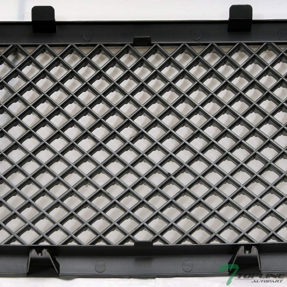 Black Mesh Front Hood Bumper Grill Grille ABS Q36062