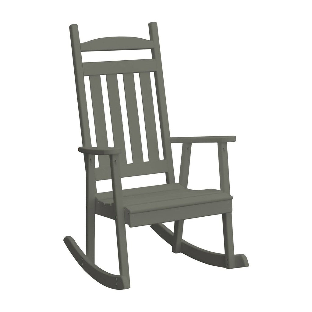 Olive Gray Porch Rocker H576