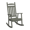 Olive Gray Porch Rocker H576