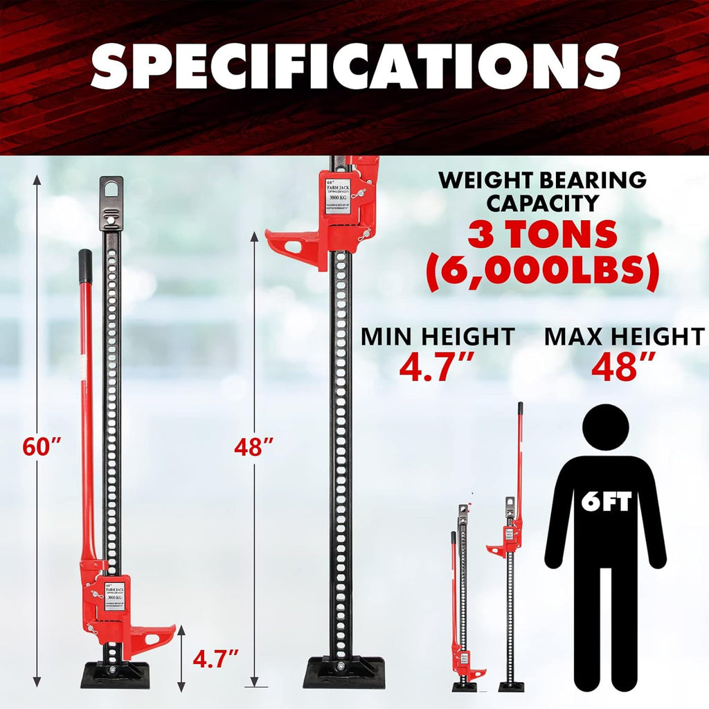 60 inch Steel Hydraulic Floor Jack S471