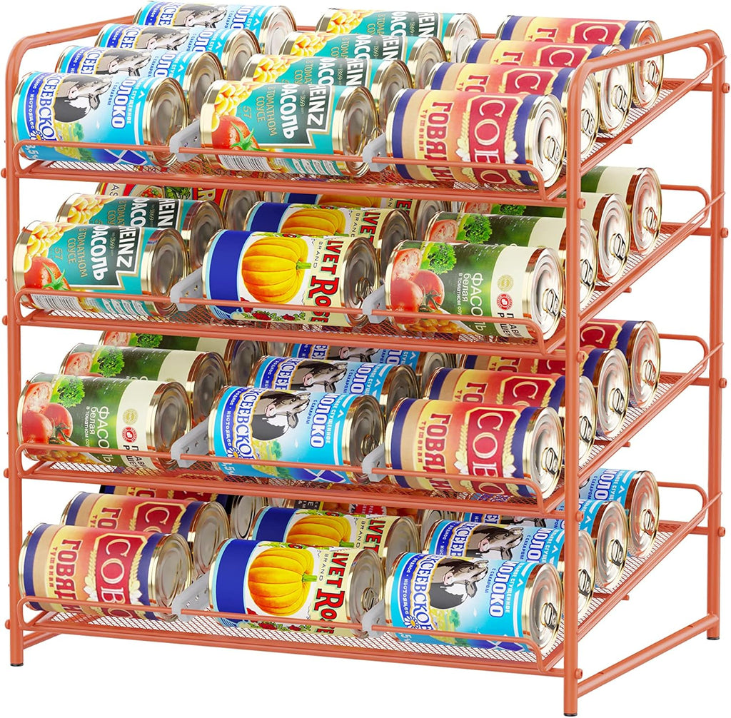 White Pack of 2 Can Rack Organizer B8403