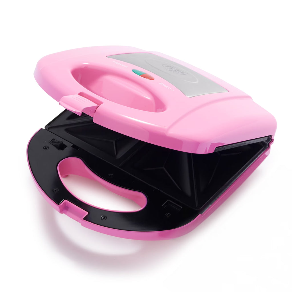 Pink Sandwich and Waffle Maker C715136