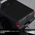 Black Hidden Snap Tonneau Cover for 6.5 Feet Bed H5086