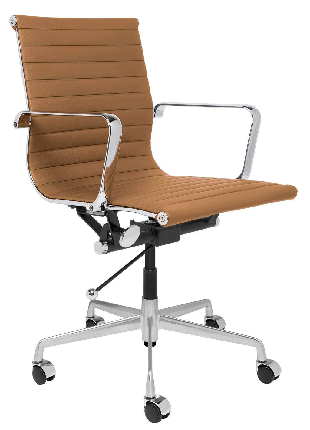 Tan Ribbed Office Chair F84624