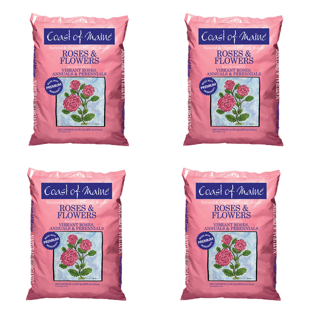 20 Quart Bag (4 Pack) Organic Potting Soil E53821