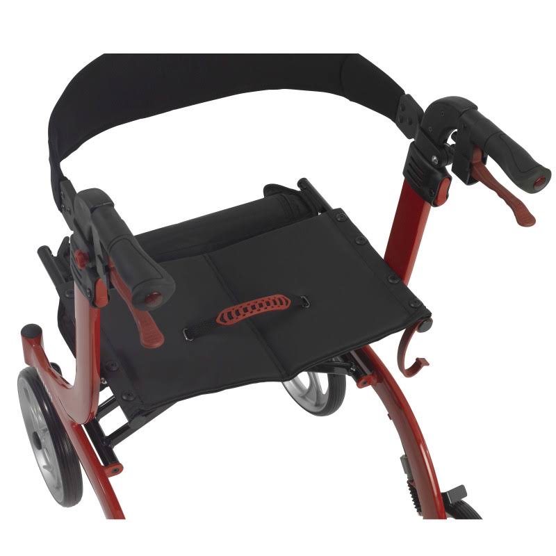 Red Rollator Walker X17673