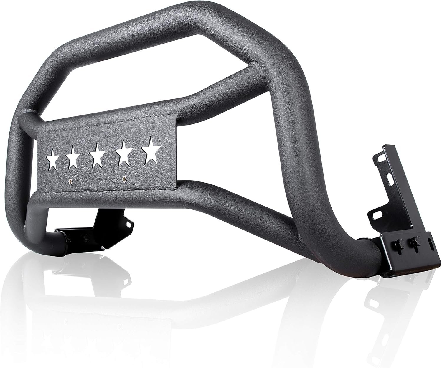 Textured Black Bull Bar Front Grille Guard Bumper V710