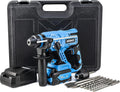 Cordless Rotary Hammer Drill with 20-Volt Li-ion Rechargeable Battery and SDS Plus Bit System S29232