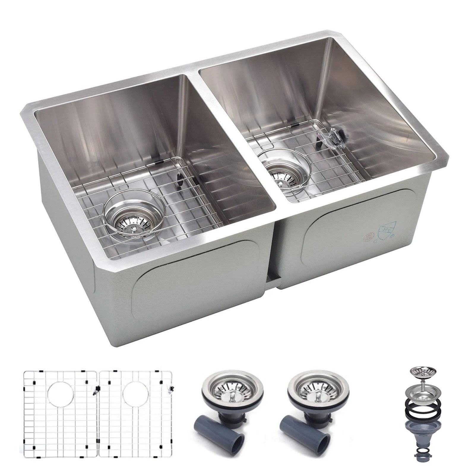 Undermount Stainless Steel Kitchen Sink H9499