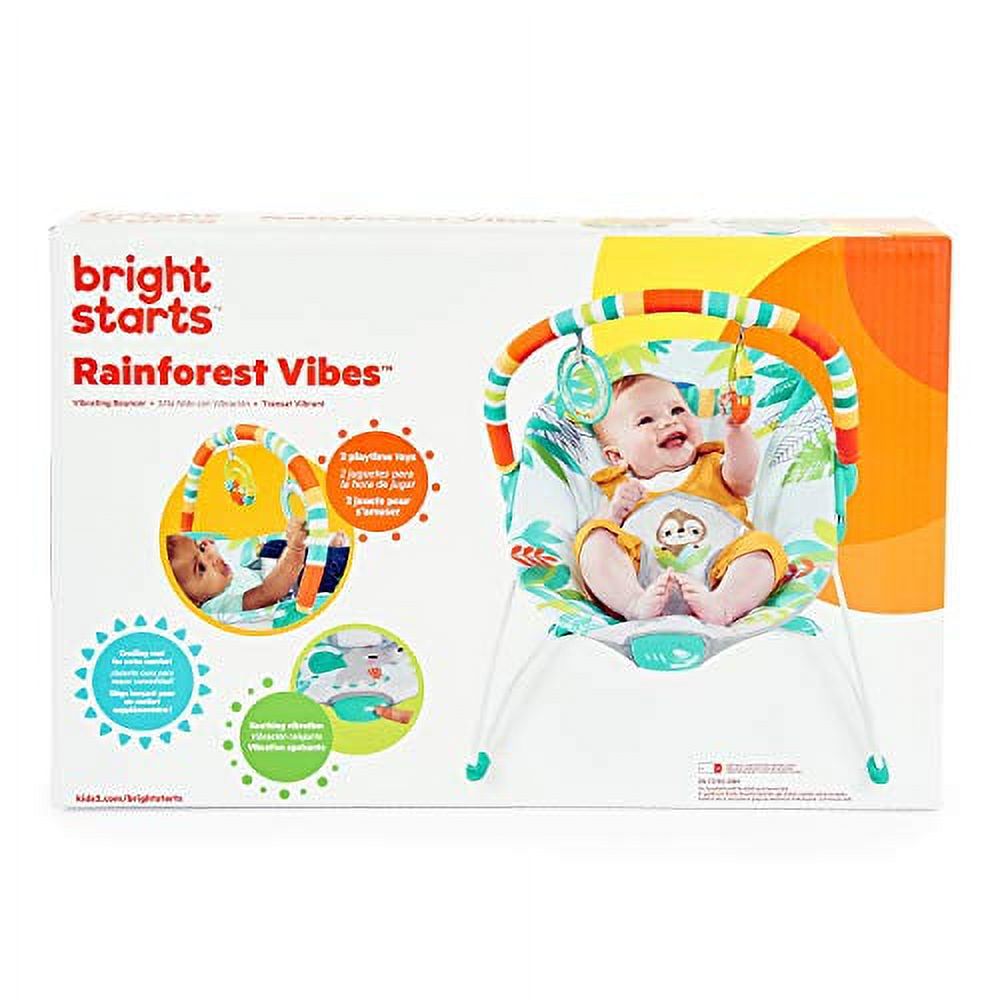 Vibrating Bouncer with Toy Bar S4541