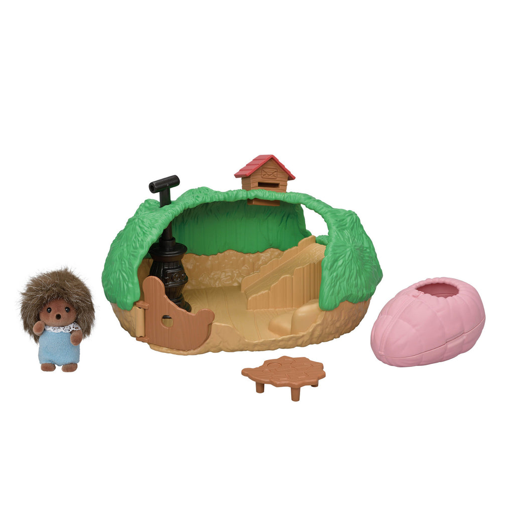 Baby Hedgehog Hideout Dollhouse Playset Q176979