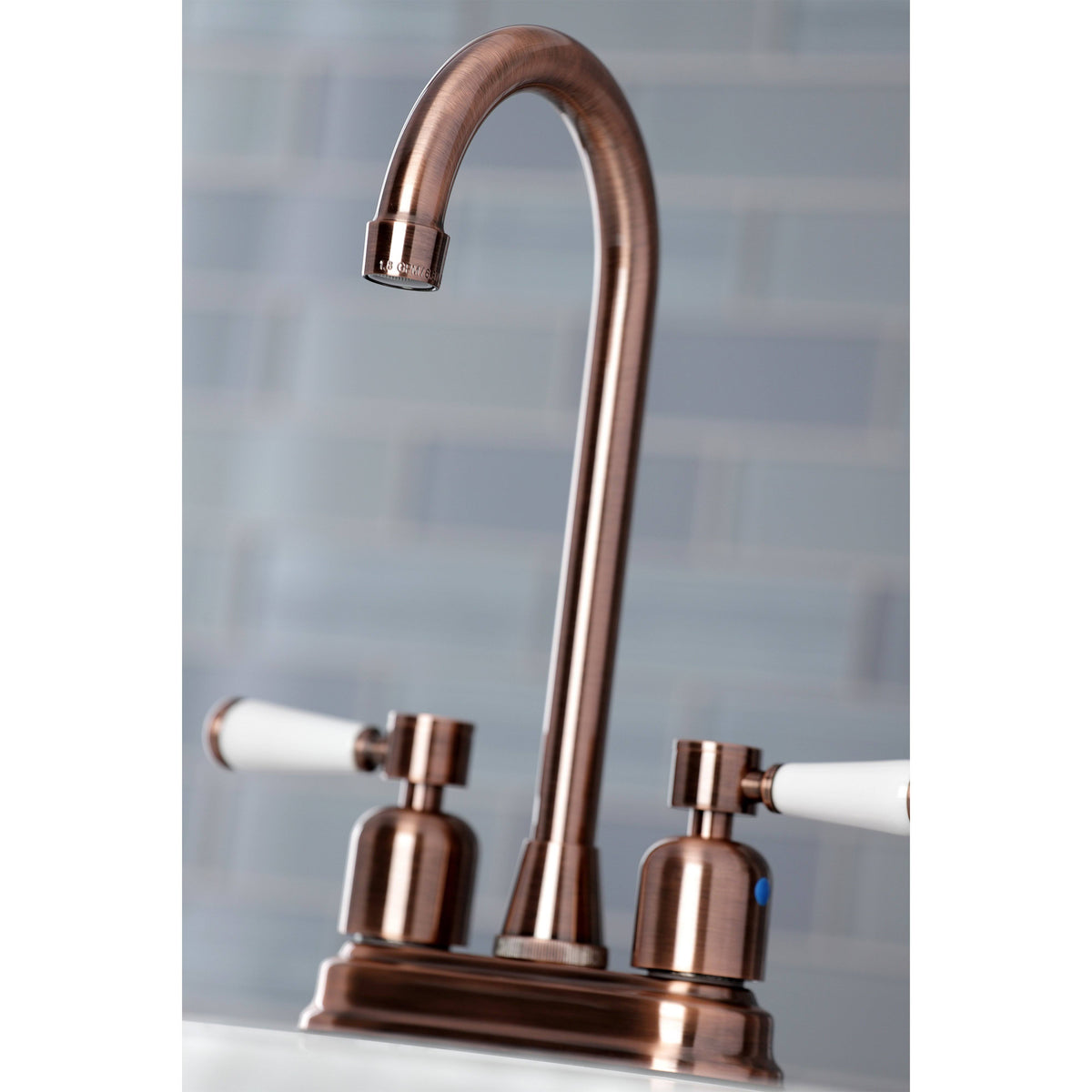 Brushed Brass Bar Faucet Q96154