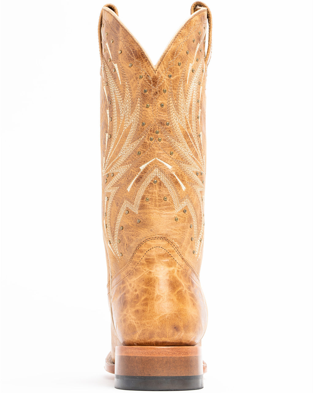 Women's Hybrid Leather TPU Cowboy Performance Boot Broad Tan I5496