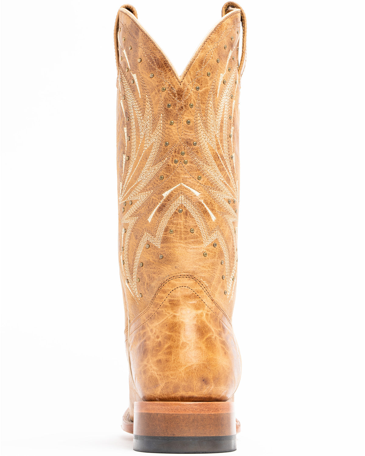 Women's Hybrid Leather TPU Cowboy Performance Boot Broad Tan I5496