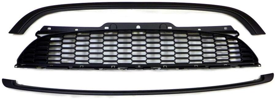 Matte Black Painted Mesh Front Grille Set C81787