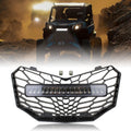 Front Mesh Grille with LED Light Bar for Can-Am Maverick Trail Sport Max 2018-2021 R7701