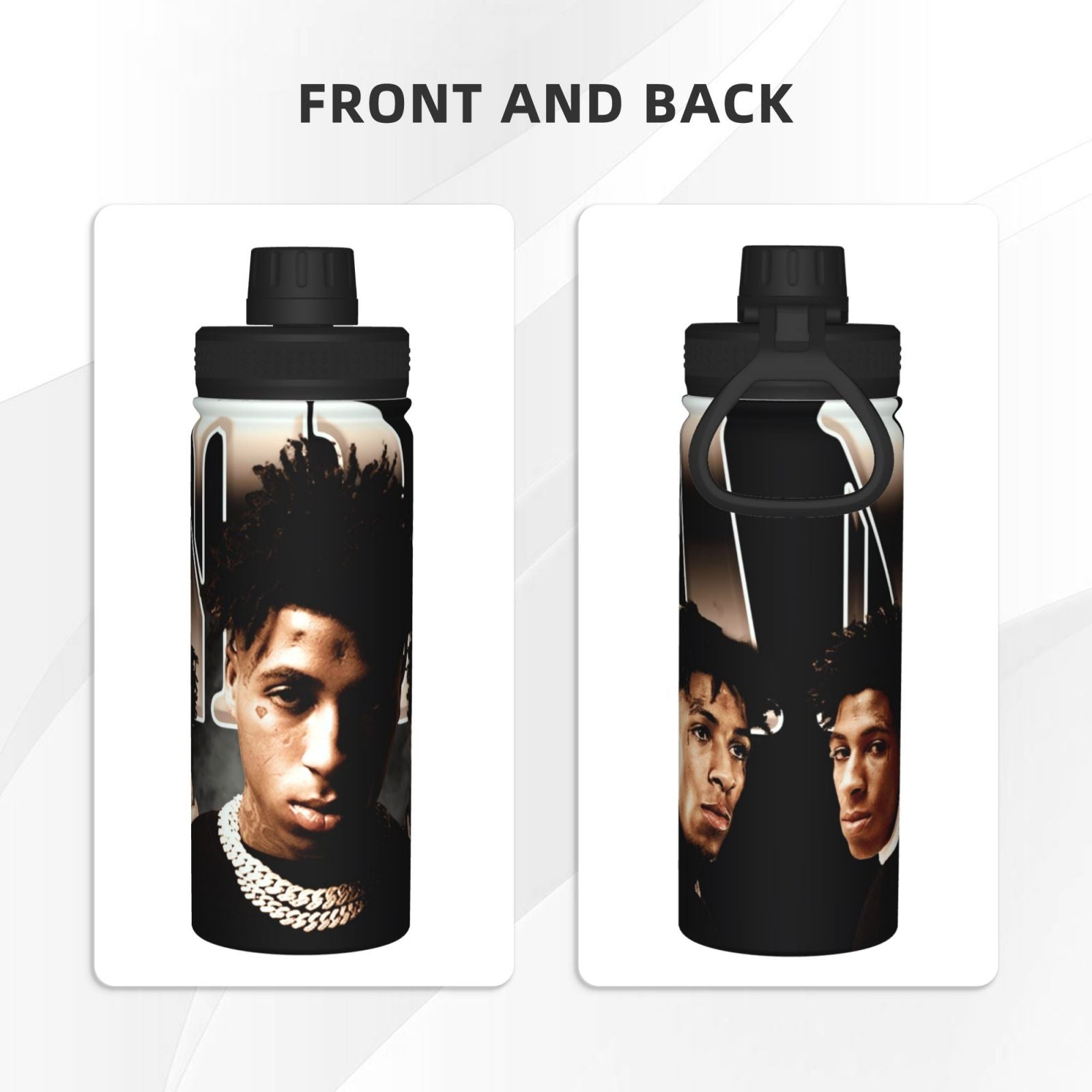 18OZ Stainless Steel Insulated Water Bottle A1752