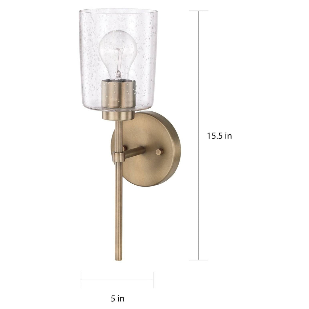 Matte Black 1 Light Sconce R76846