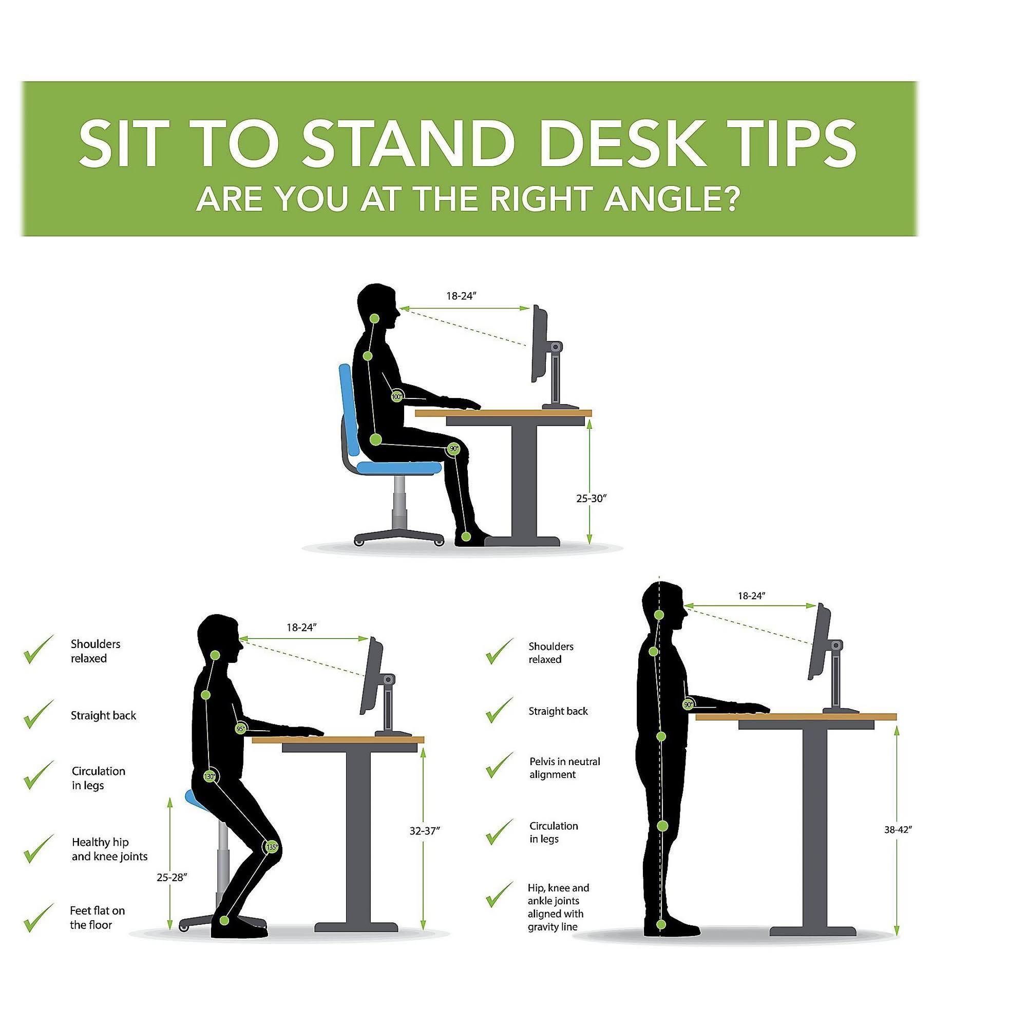 Height Adjustable Desk, 72w x 30D, Storm Gray N92798