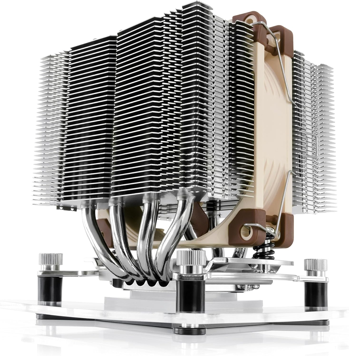 Premium CPU Cooler with 92mm Fan Brown Pack of 2 M429276