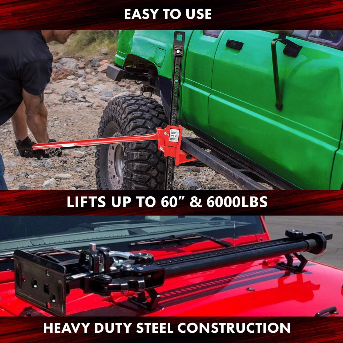 60 inch Steel Hydraulic Floor Jack S471